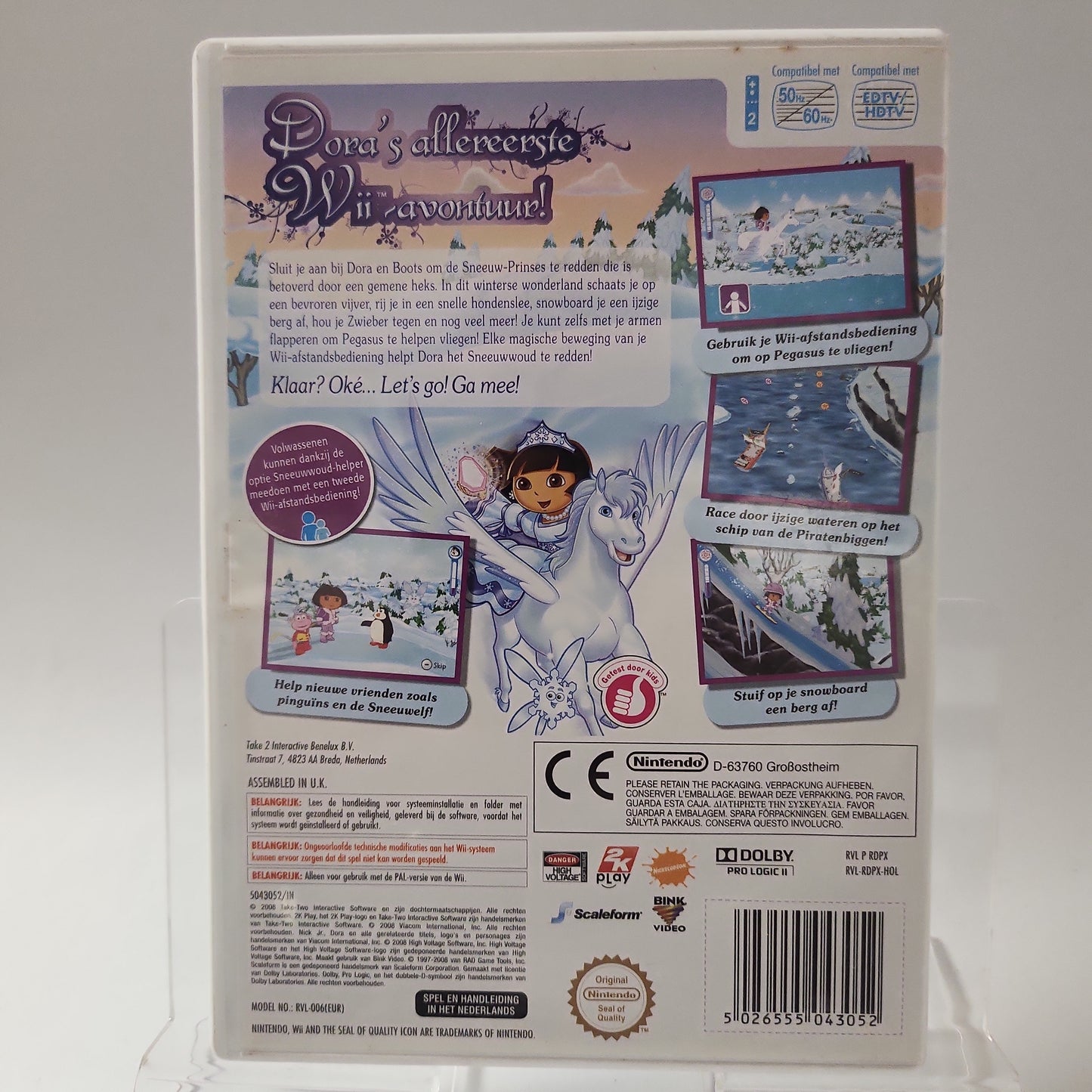 Dora redt de Sneeuwprinses Nintendo Wii