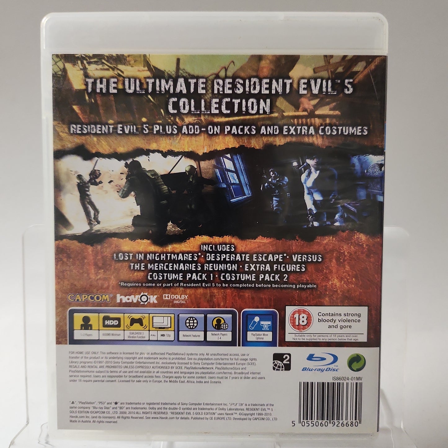 Resident Evil 5 Gold Edition Playstation 3