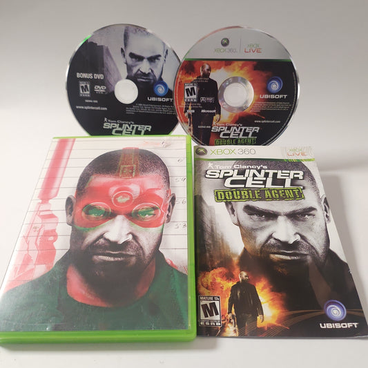 Tom Clancy's Splinter Cell Double Agent American Cover Xbox 360