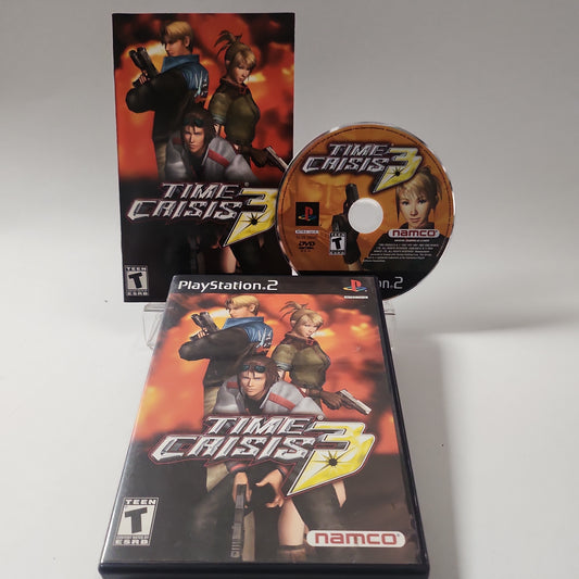 Time Crisis 3 American Cover Playstation 2