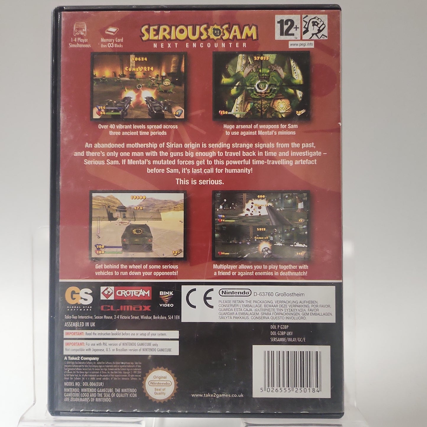 Serious Sam Next Encounter Nintendo Gamecube