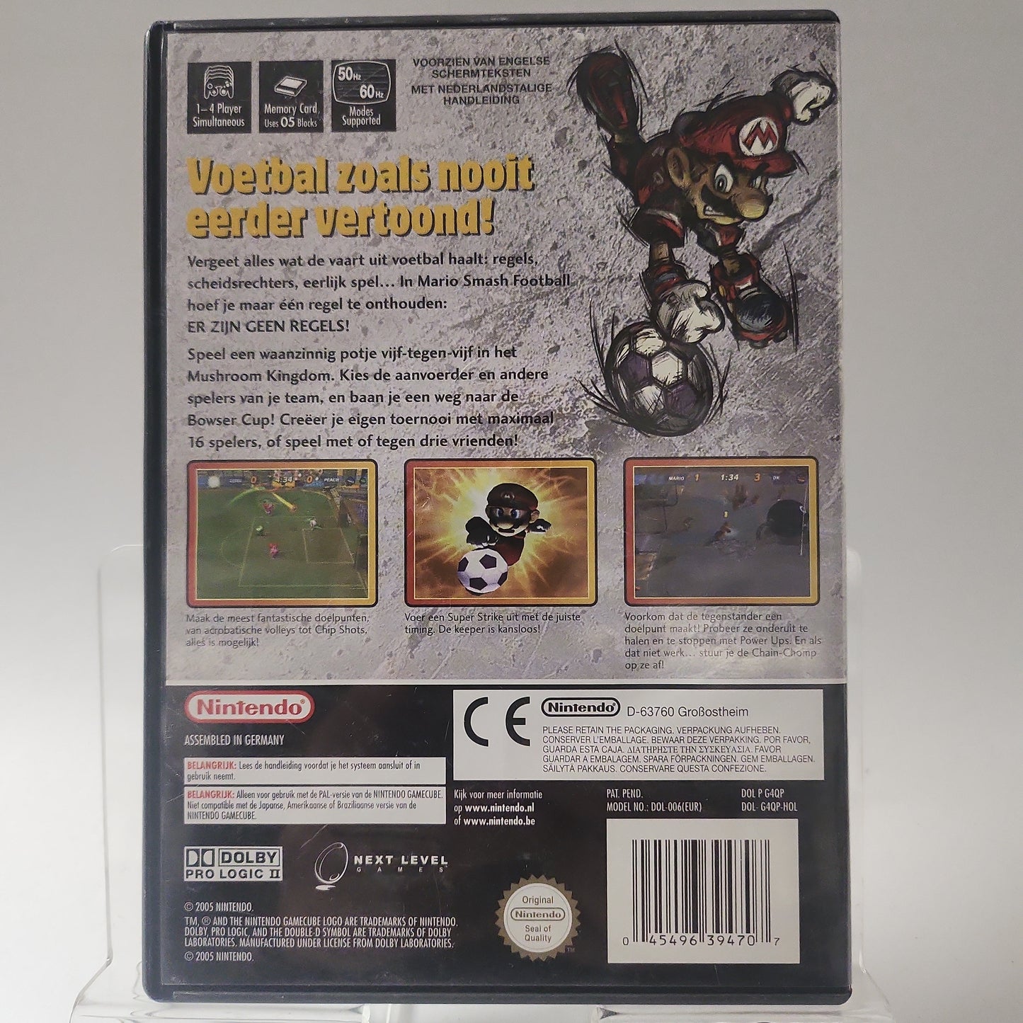 Mario Smash Football Nintendo Gamecube