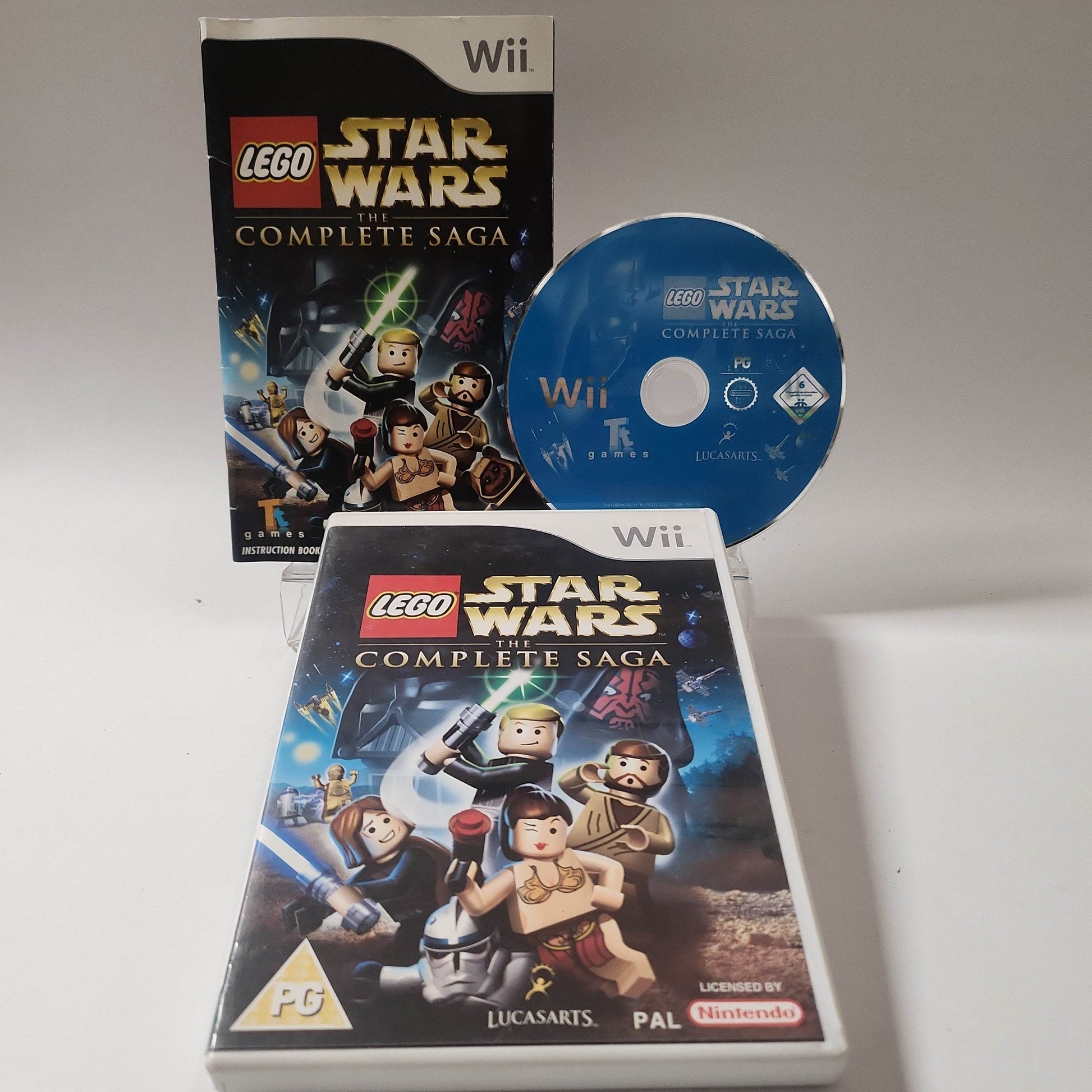 Complete Saga Nintendo Wii Lego Star Wars Ninjago Wii Game Lego