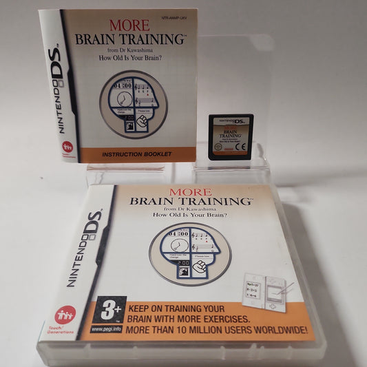 More Brain Training Nintendo DS