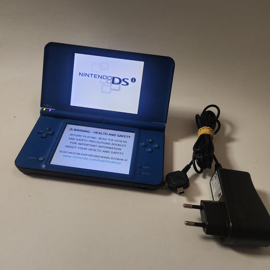 Blauwe Nintendo DSi XL + oplader