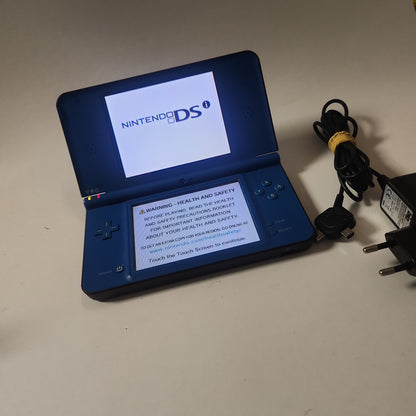 Blauwe Nintendo DSi XL + oplader