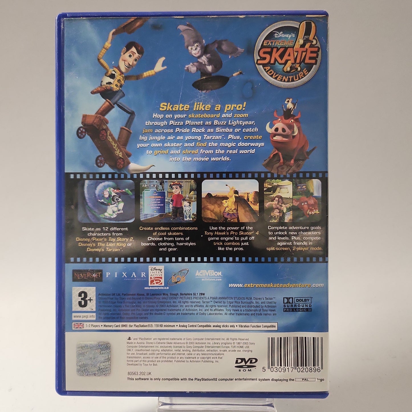 Disney's Extreme Skate Adventure Playstation 2