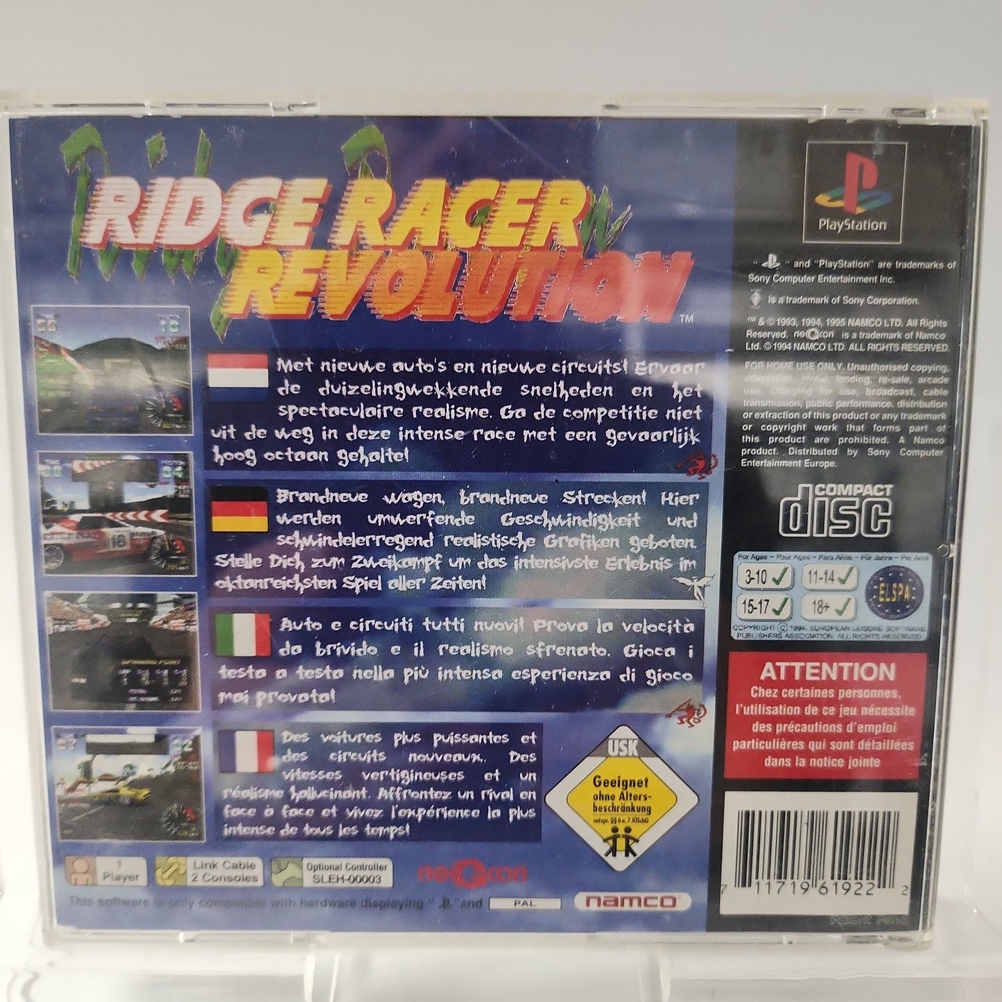 Ridge Racer Revolution Playstation 1