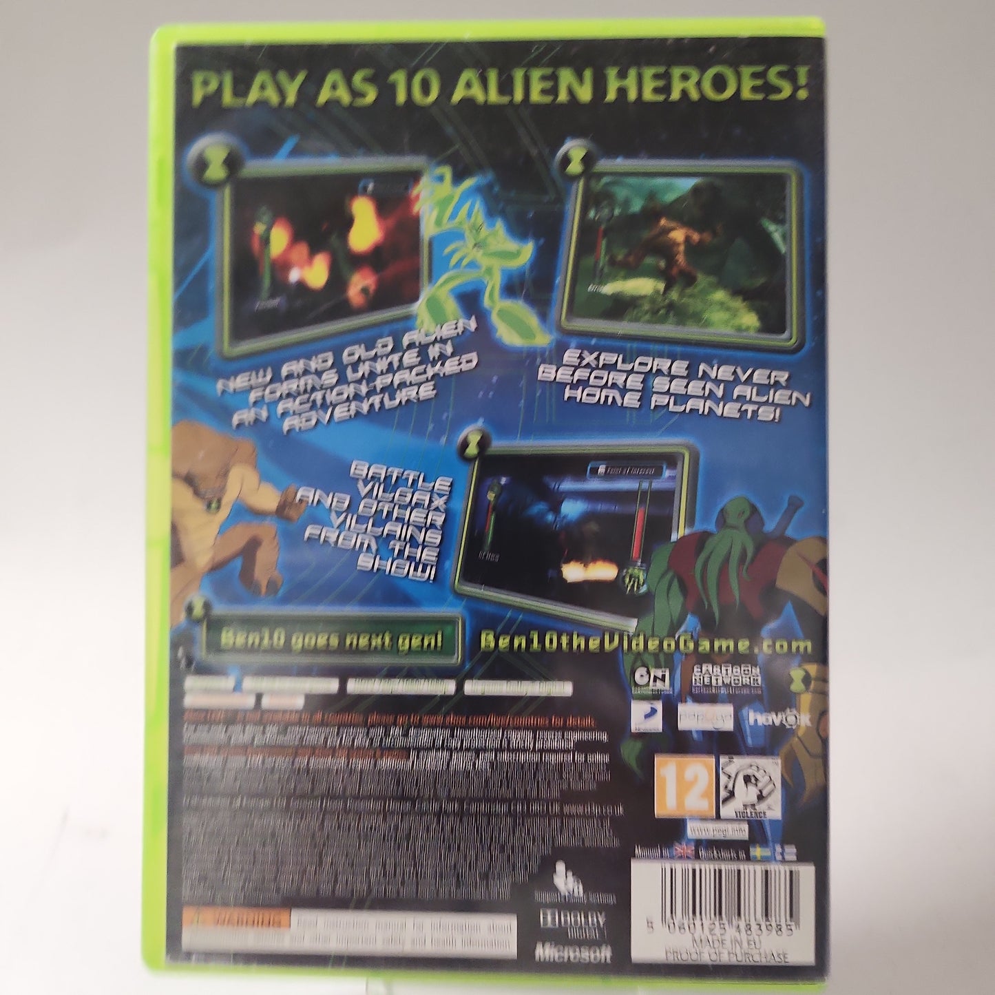 Ben 10 Alien Force Vilgax Attacks Xbox 360