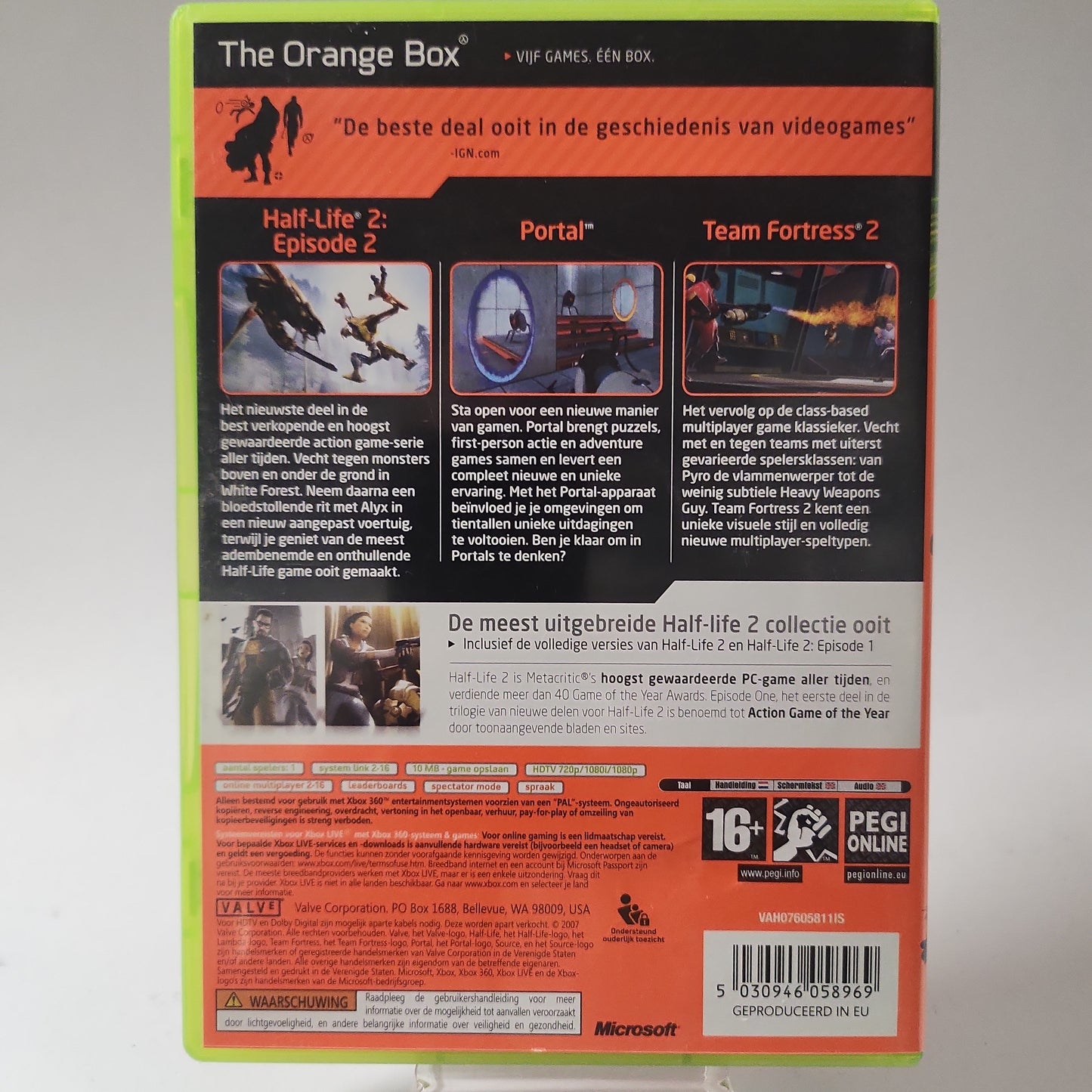 Orange Box Xbox 360