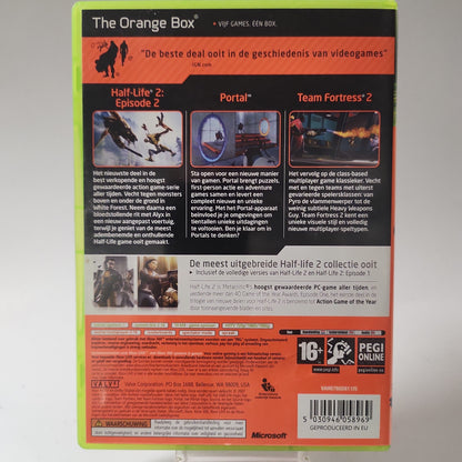 the Orange Box Xbox 360