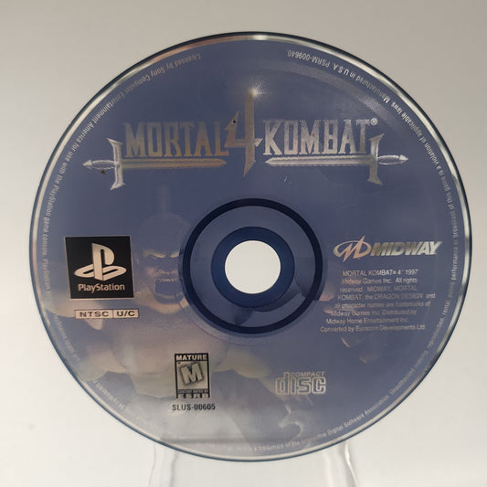 Mortal Kombat 4 (Disc Only) PlayStation 1