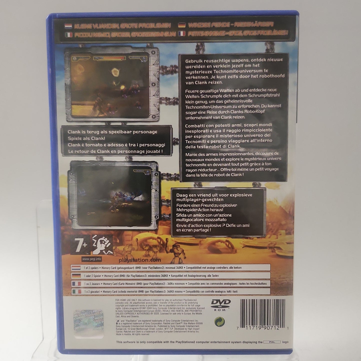 Ratchet & Clank Size Matters Playstation 2