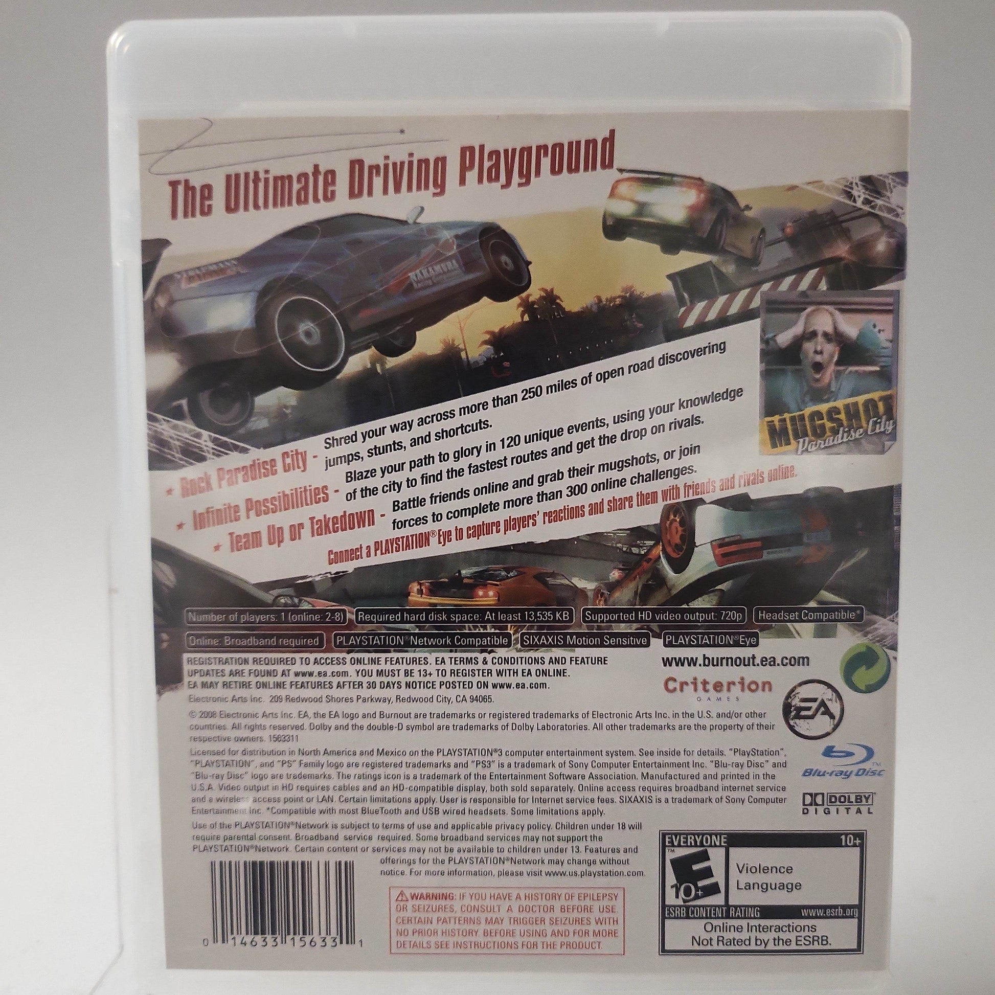 Burnout Paradise American Edition Playstation 3 - Feniks Gameshop