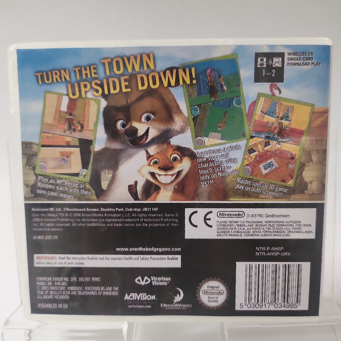 Over the Hedge (Copy Cover) Nintendo DS