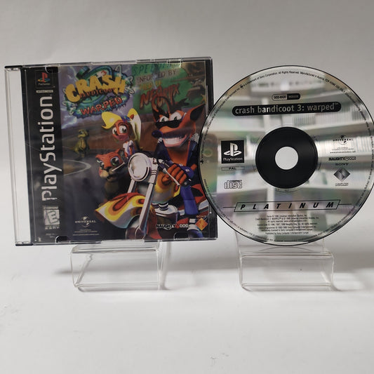 Crash Bandicoot 3: Warped Platinum (Copy Cover) PS1
