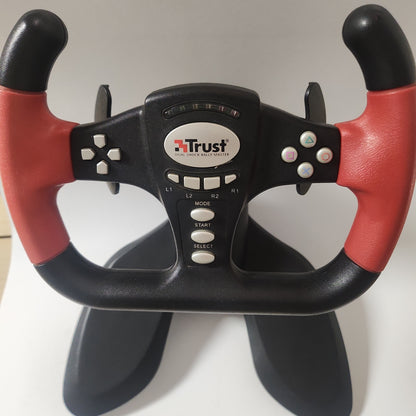 Trust Dual Shock Rally Master Racing Wheel PS2