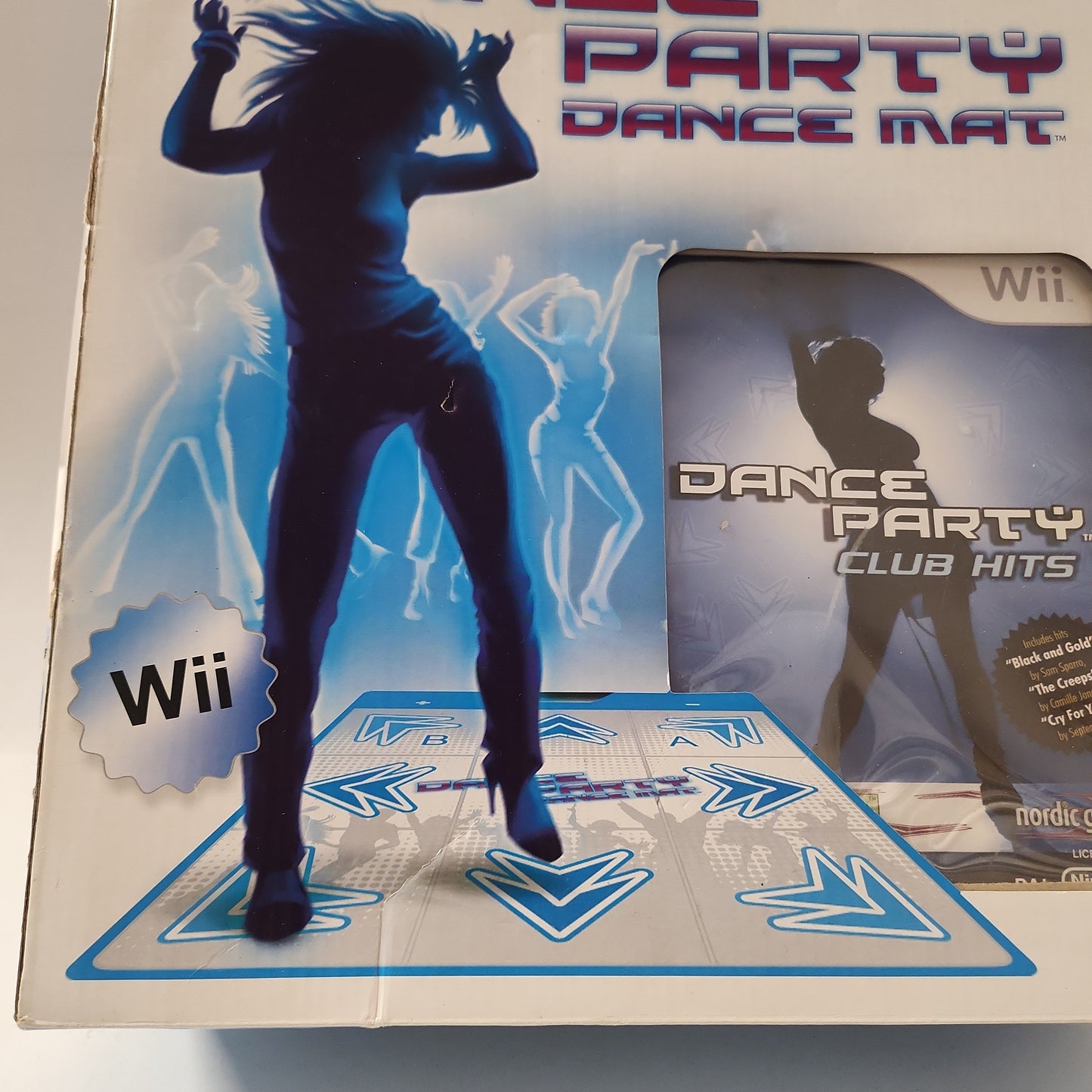 Dance Party Club Hits + Dance Mat Boxed Wii