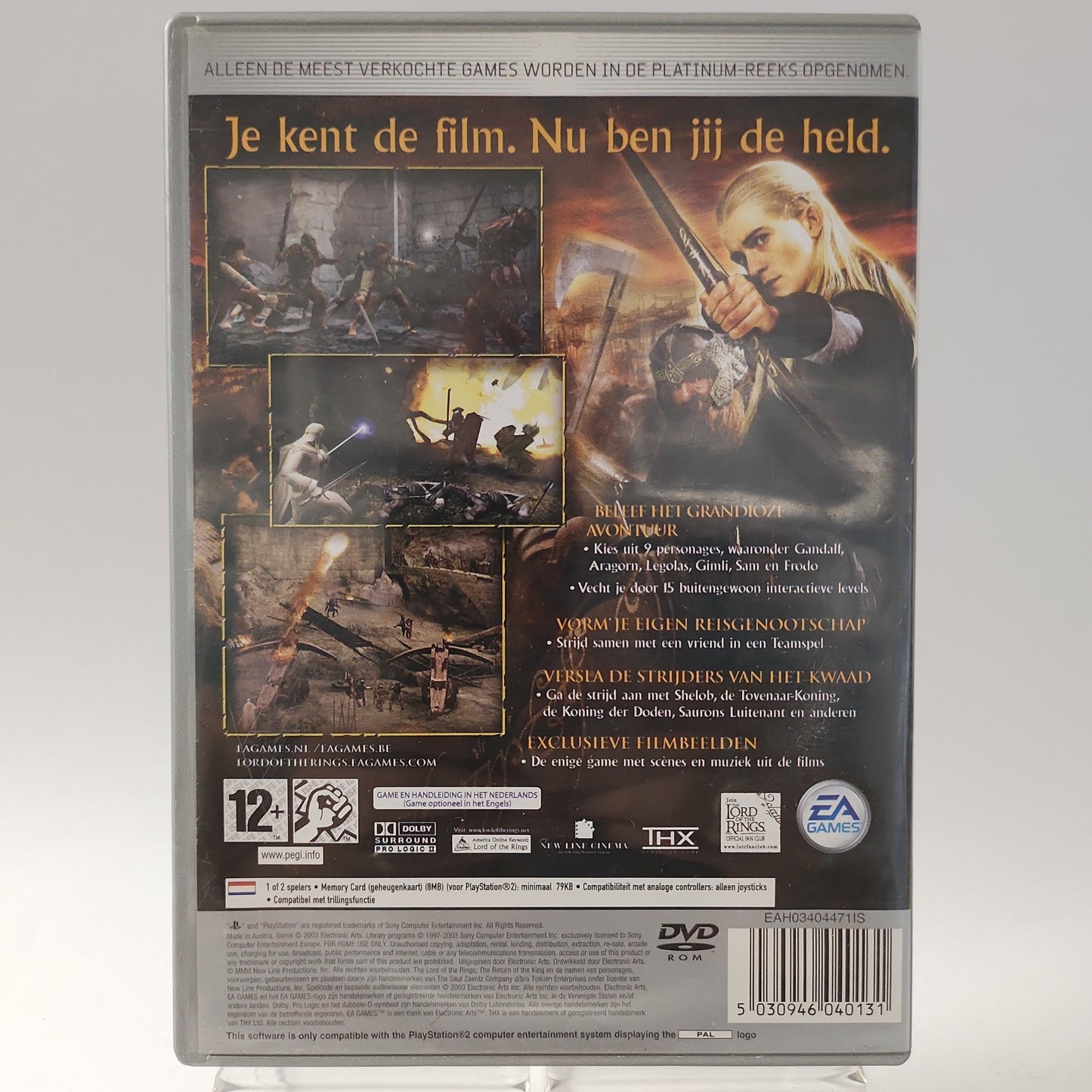 Lord of the Rings the Return of the King Platinum PS2