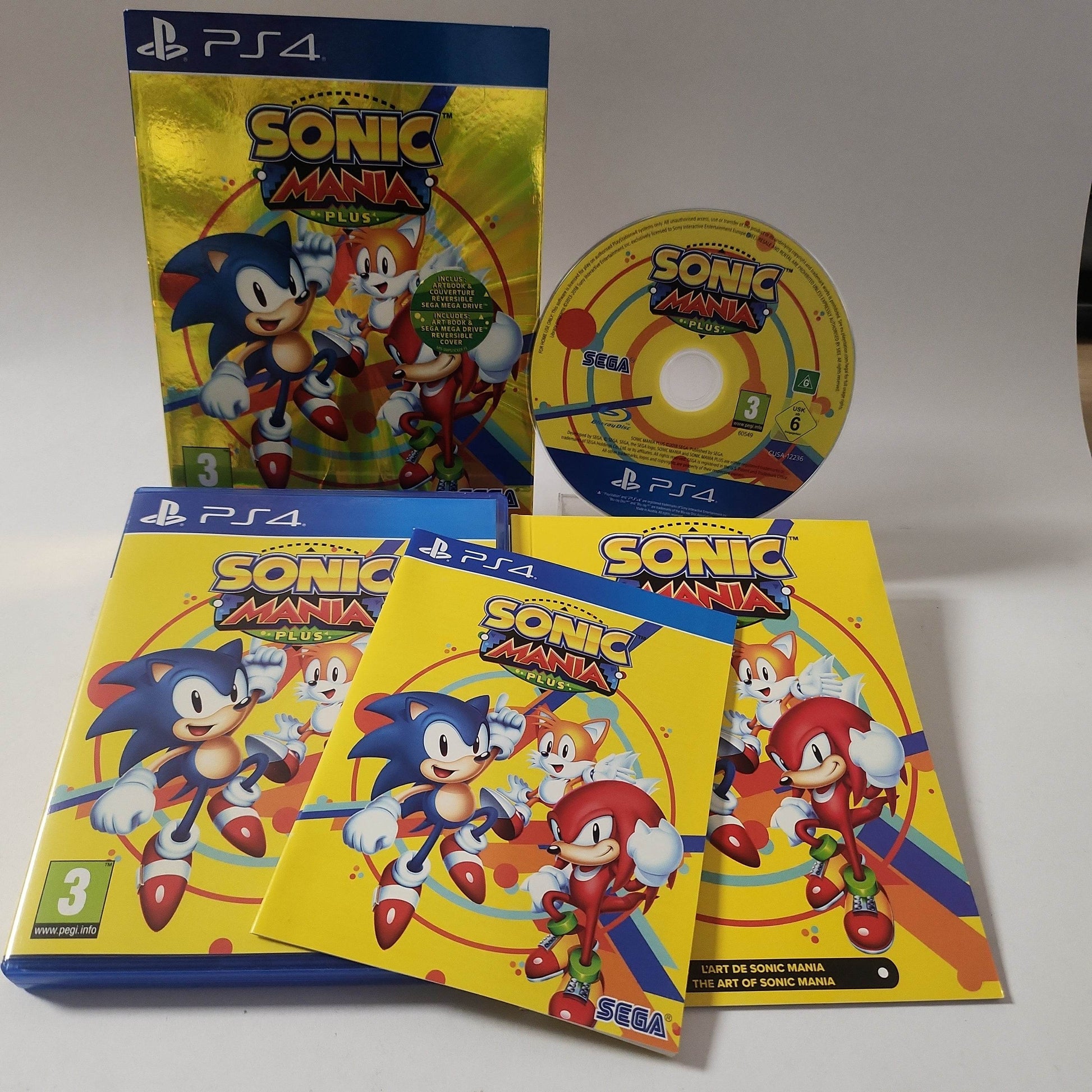 Sonic Mania Plus + Slipcover Playstation 4 - Feniks Gameshop