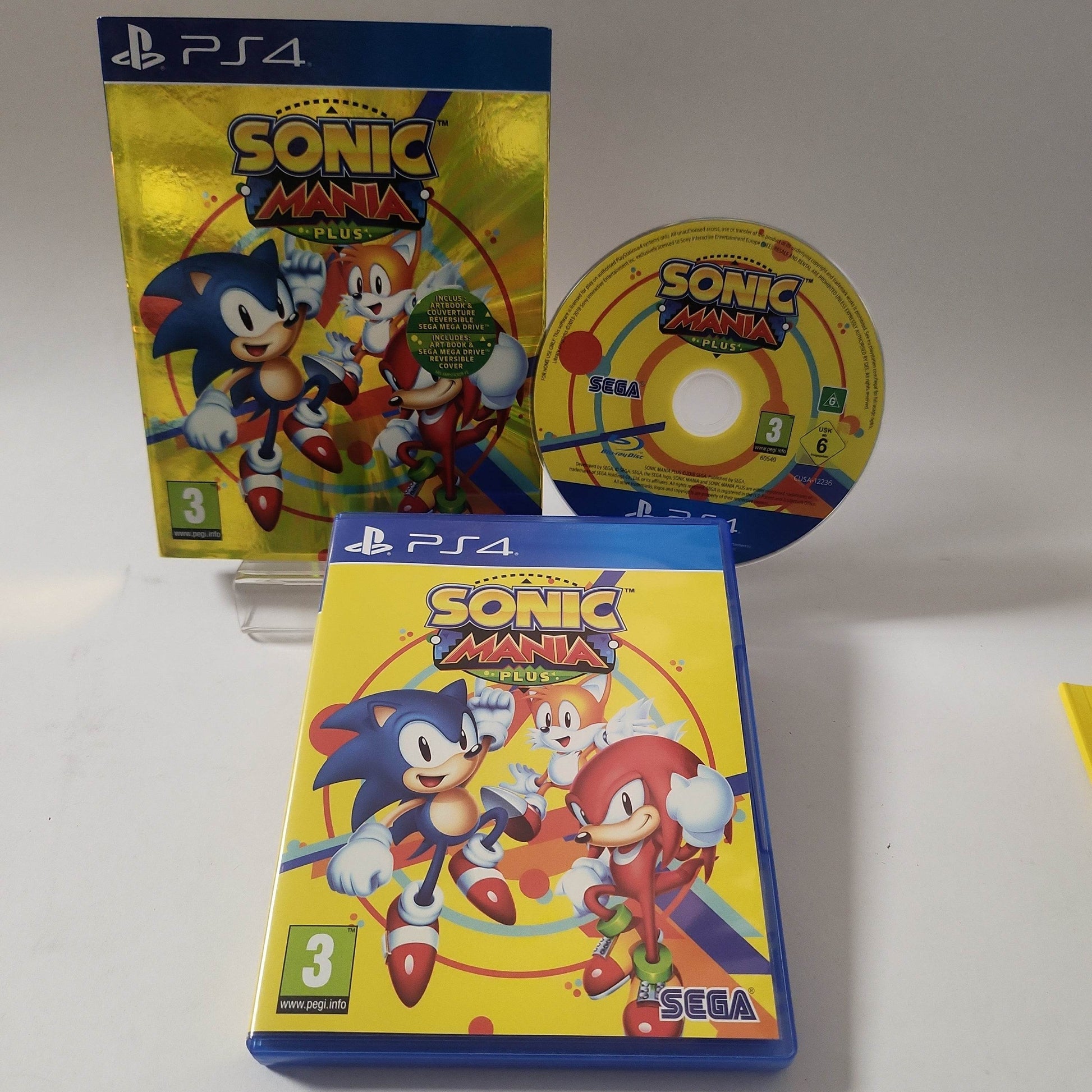 Sonic Mania Plus + Slipcover Playstation 4 - Feniks Gameshop