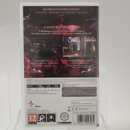 Bloodstained Ritual of the Night Nintendo Switch