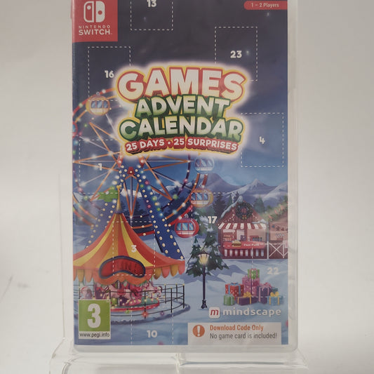 Games Advent Calendar geseald 25 days Switch