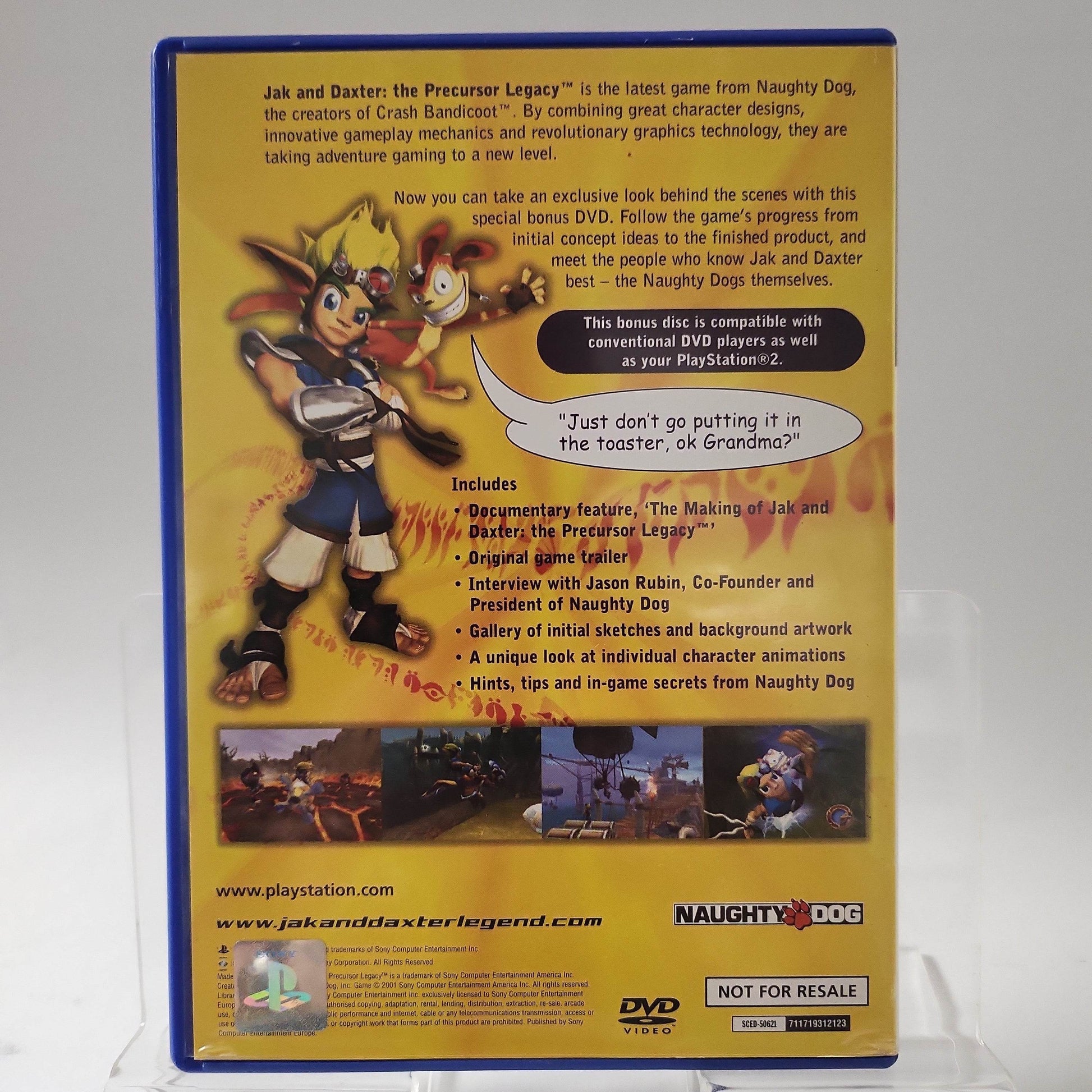 Making of Jak & Daxter the Precursor Legacy PS2 - Feniks Gameshop