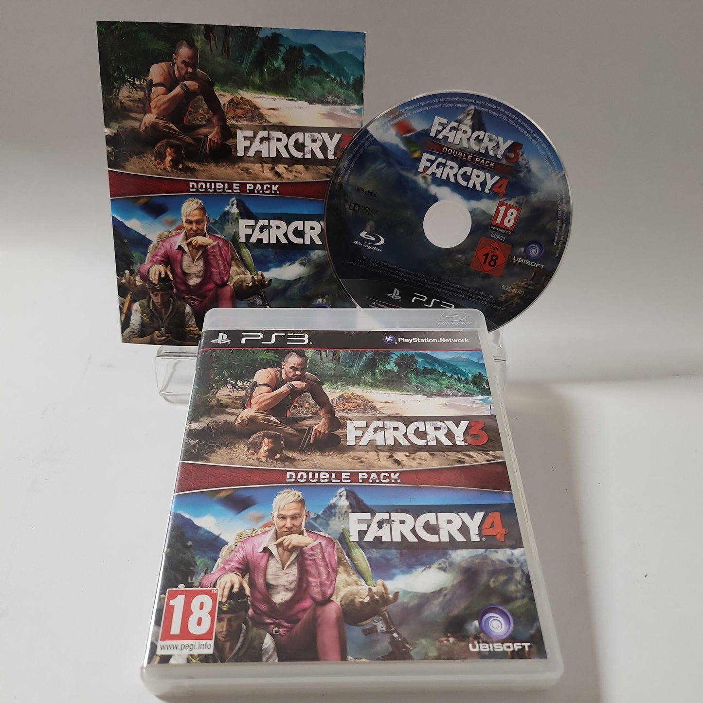 Farcry 3 & Farcry 4 Double Pack Playstation 3