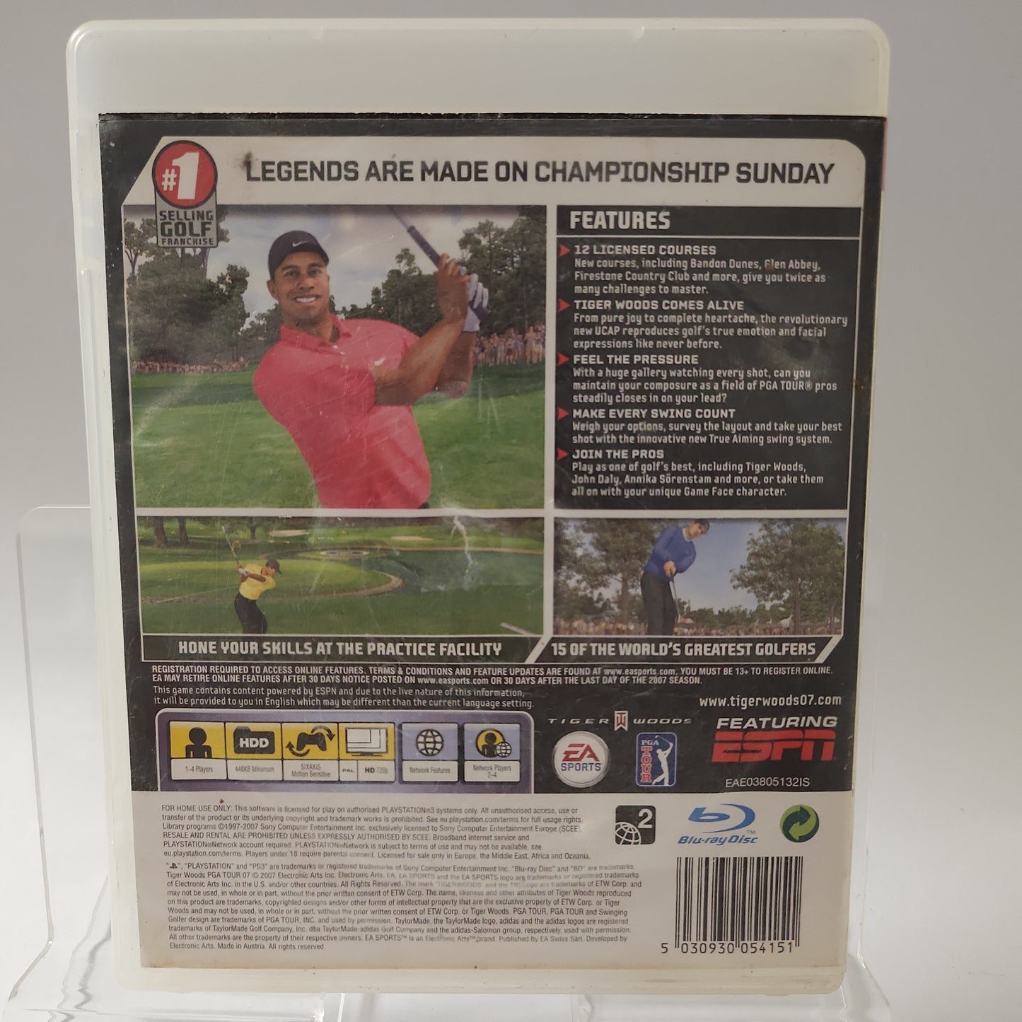 Tiger Woods PGA Tour 07 Playstation 3