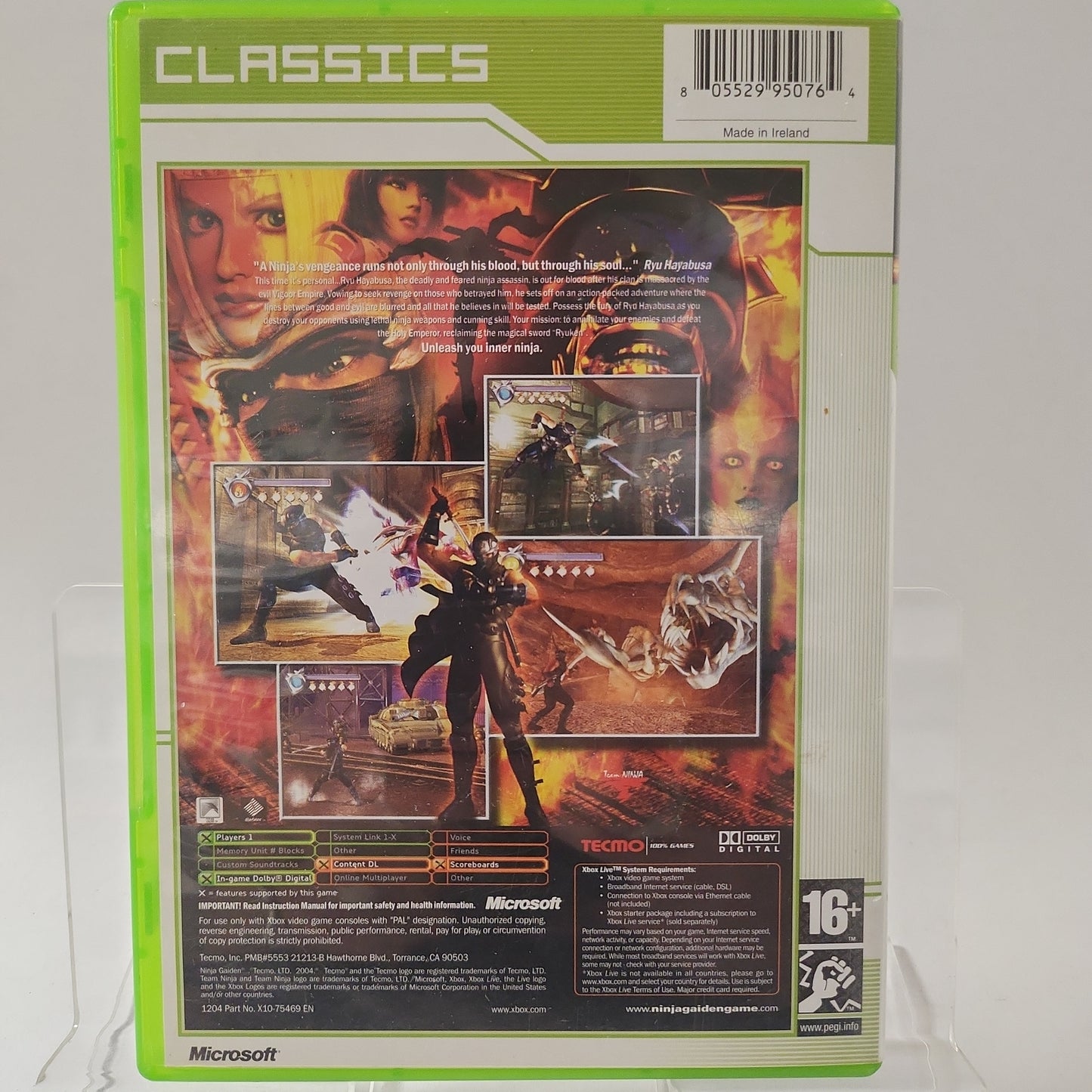 Ninja Gaiden Classics Xbox Original
