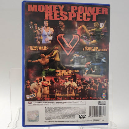 Def Jam Vendetta Austalian Cover PS2 - Feniks Gameshop