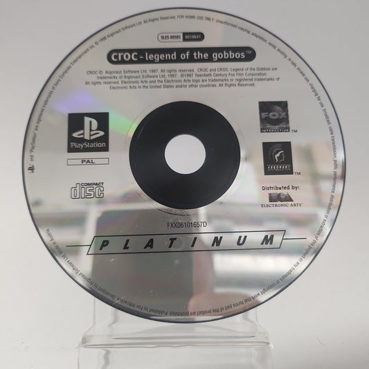 Croc Legend of the Gobbos Platinum (Disc Only) PlayStation 1