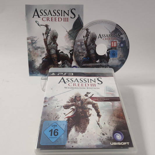 Assassin's Creed III Washington Edition PS3