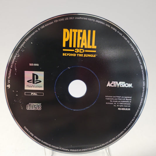 Pitfall 3D Beyond the Jungle (Disc Only) PlayStation 1