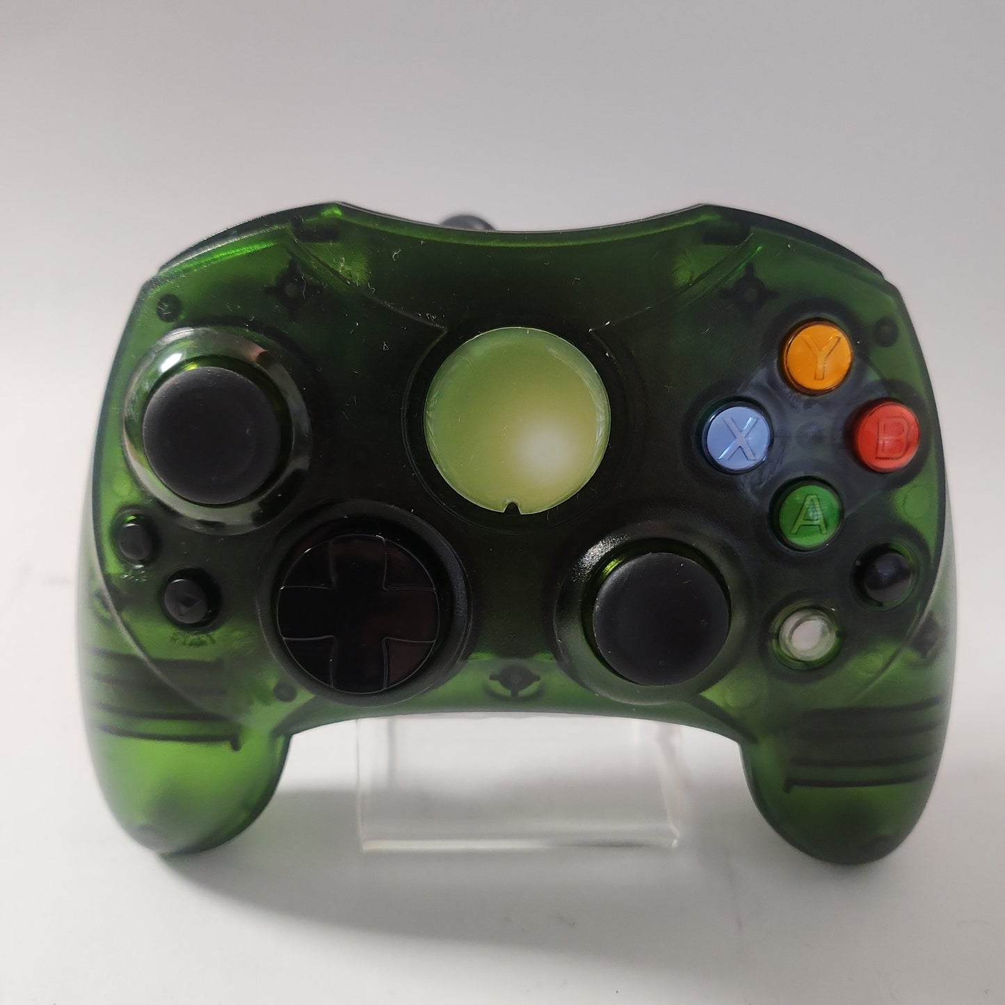 3rd Party Crystal Green Controller Xbox Original