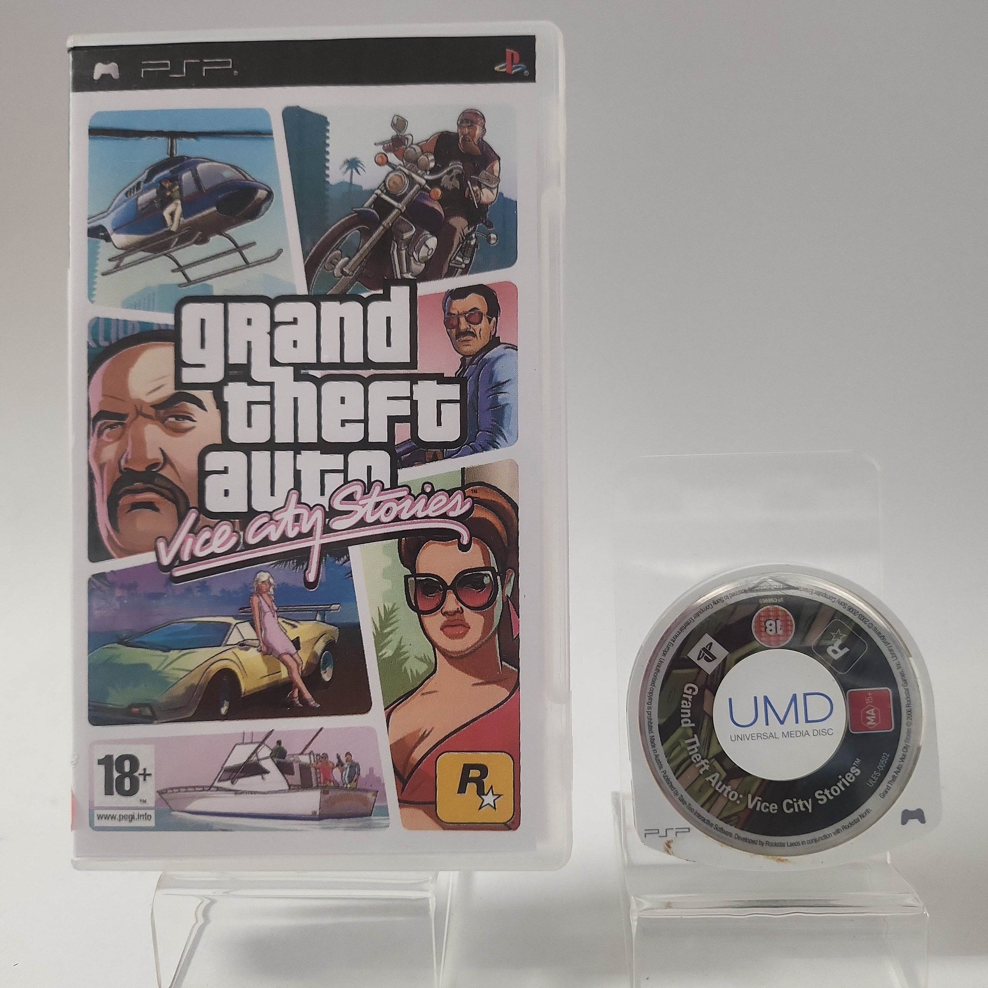 Grand Theft Auto Vice City Stories (Copy Cover) Playstation Portable - Feniks Gameshop