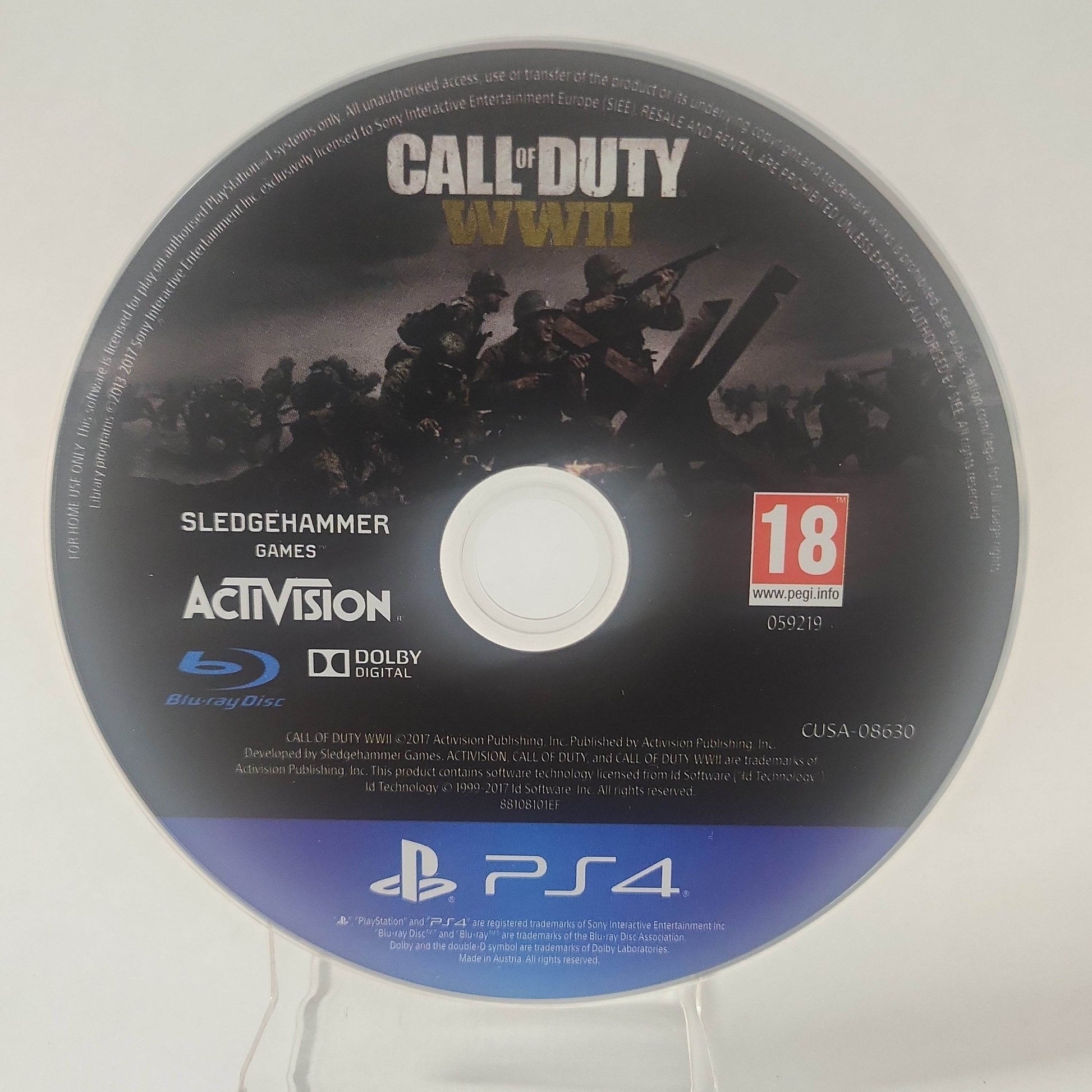 Call of Duty WWII (Disc Only) PlayStation 4 - Feniks Gameshop