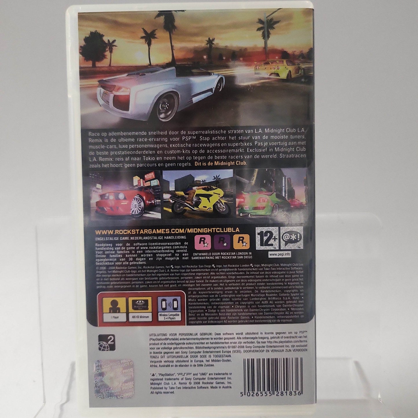Midnight Club LA Remix Playstation Portable - Feniks Gameshop