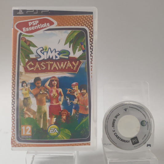 Sims 2 Castaway Essentials (Copy Cover) PSP