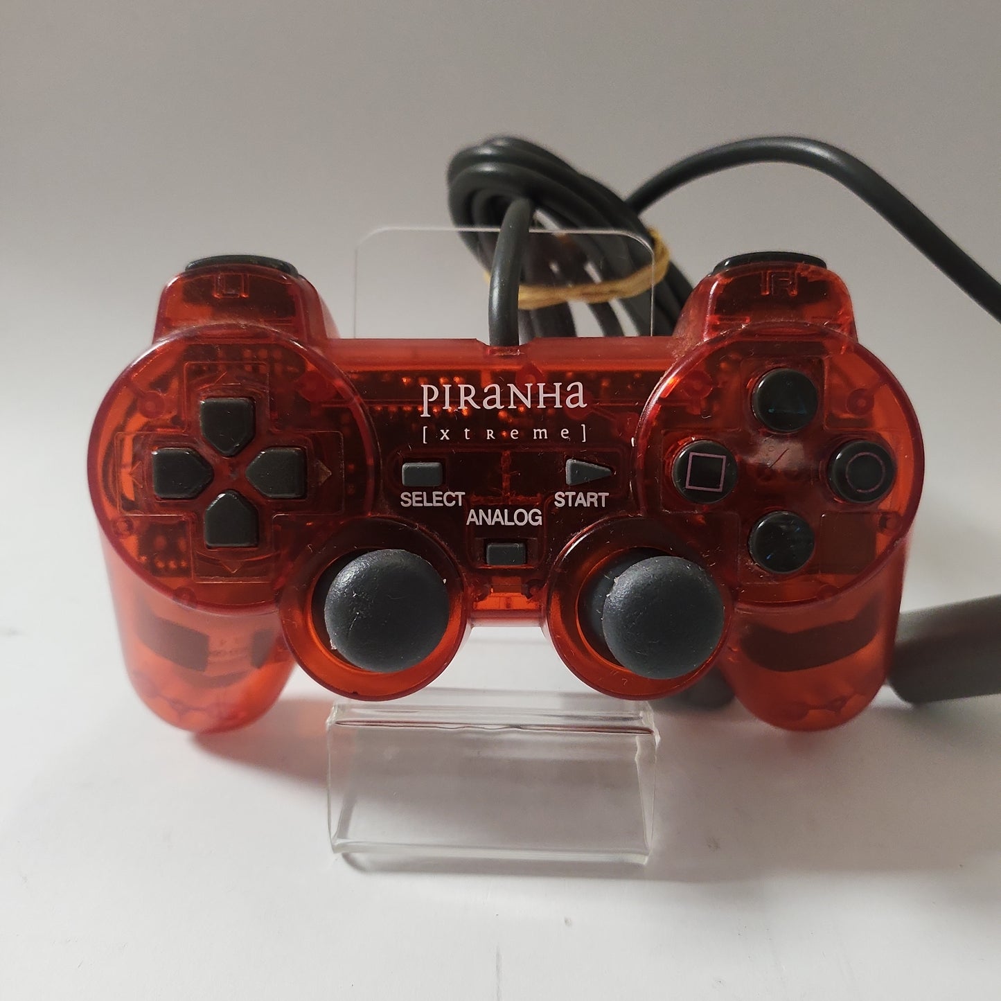 Piranha Xtreme Transparant Red Controller PS1