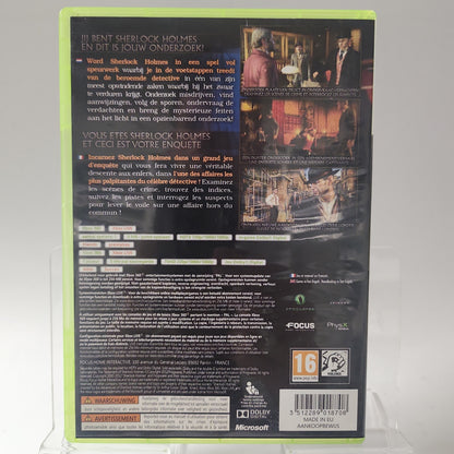 Testament of Sherlock Holmes Xbox 360