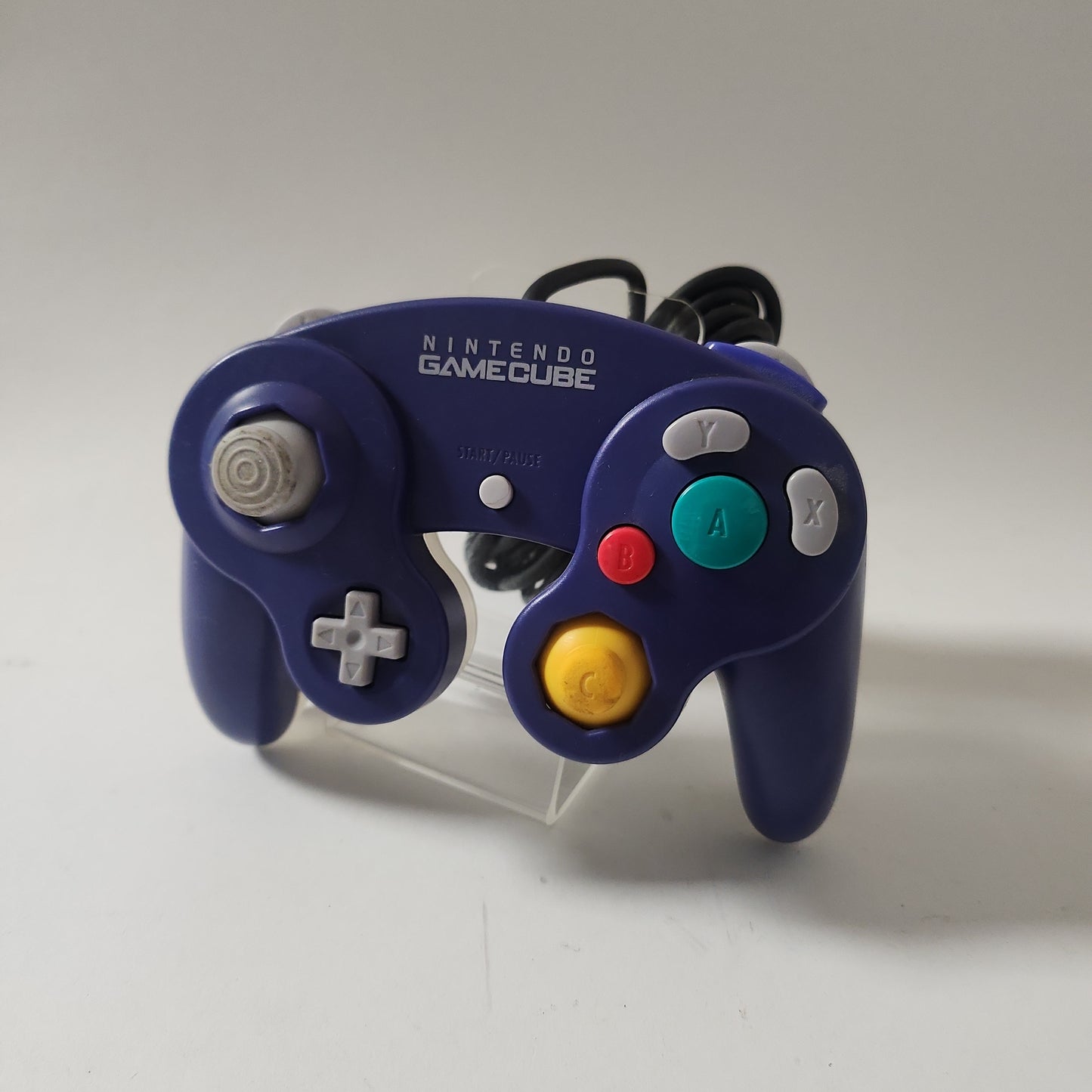 Paars/ Transparante Orginele Controller Nintendo Gamecube