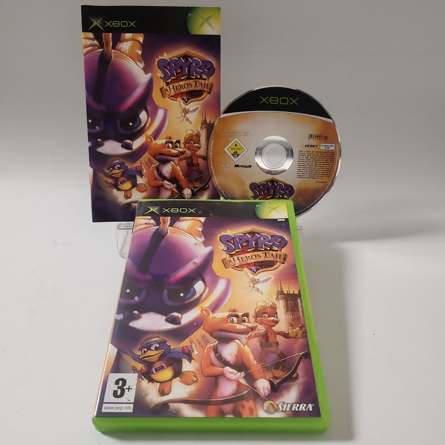Spyro A Hero's Tail Xbox Original