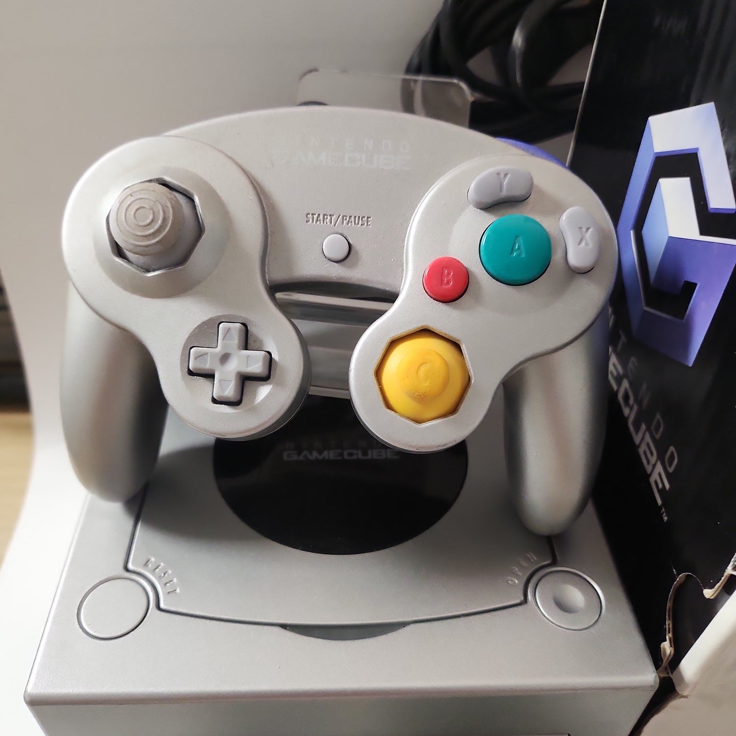 Zilveren Boxed Nintendo Gamecube