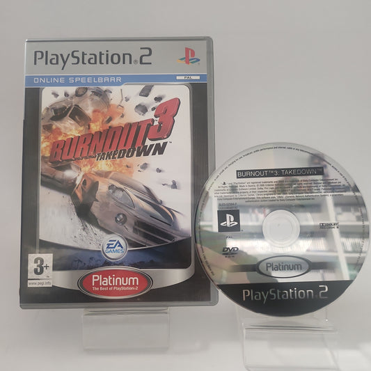 Burnout 3 Takedown Platinum (No Book) PlayStation 2