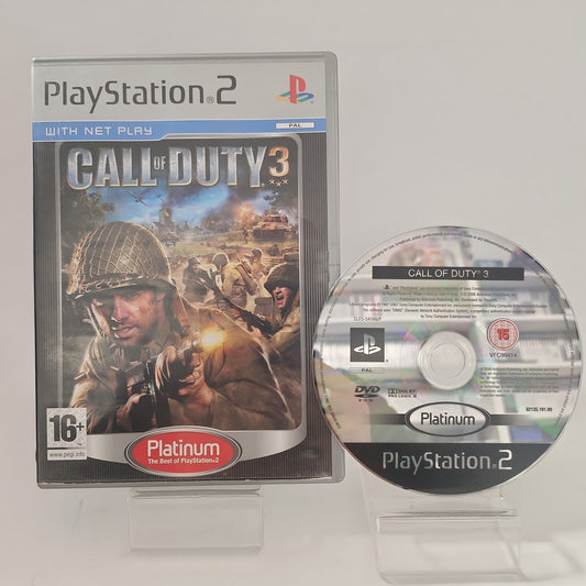 Call of Duty 3 Platinum (No Book) PlayStation 2