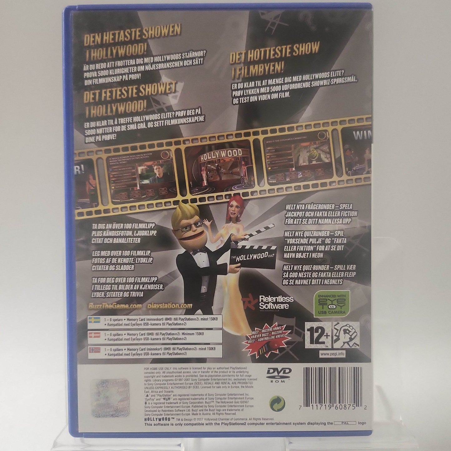 Buzz the Hollywood Quiz Playstation 2 - Feniks Gameshop