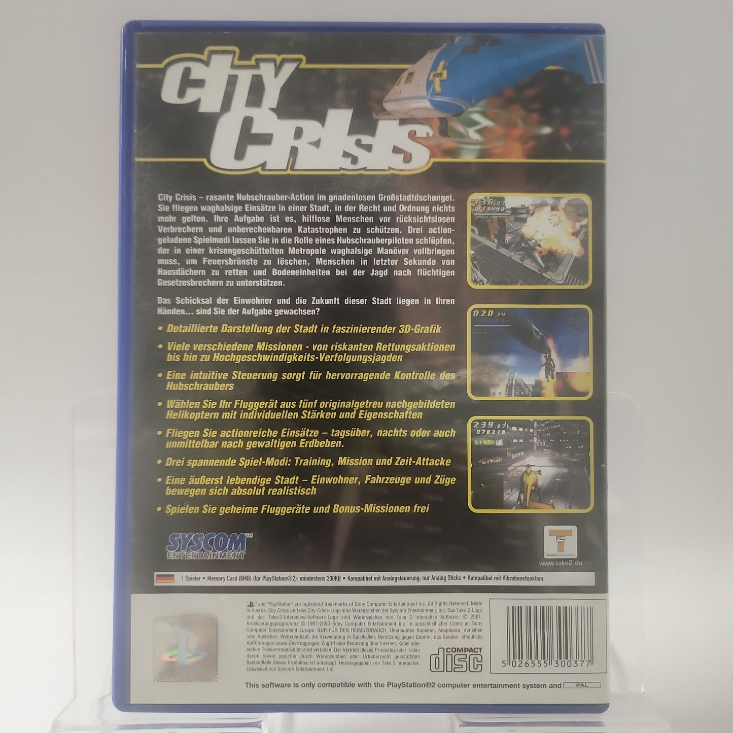 City Crisis Playstation 2