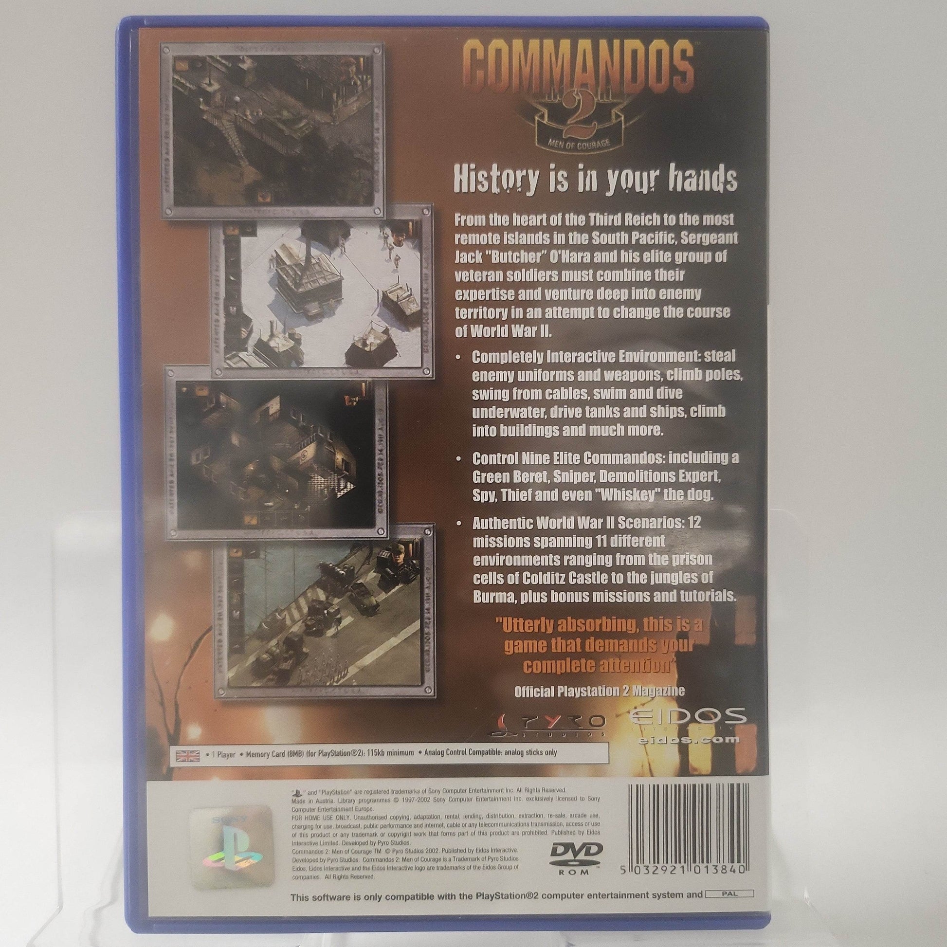 Commandos 2 Men of Courage Playstation 2 – Feniks Gameshop
